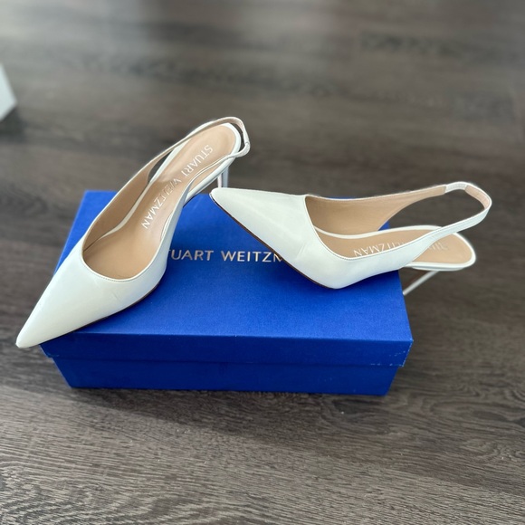 Stuart Weitzman Stuart 75 Slingback Pumps - Picture 4 of 8
